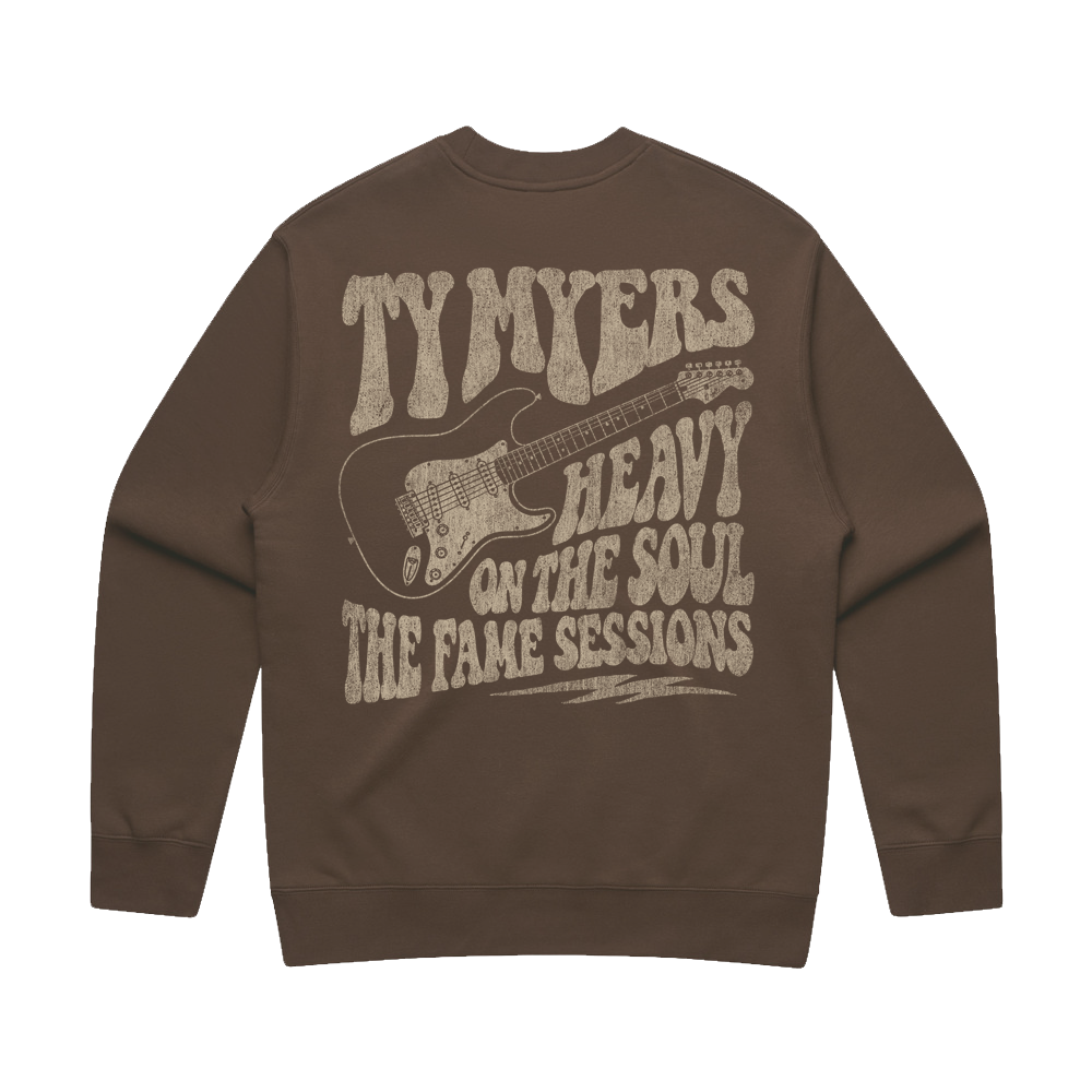 Heavy on the Soul Brown Crewneck (Pre-Order)