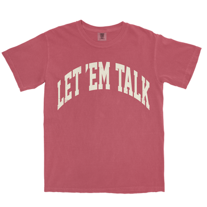 Red 'Let Em Talk' Legal Tour Tee (Pre-Order)