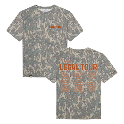 Camo Legal Tour Tee (Pre-Order)
