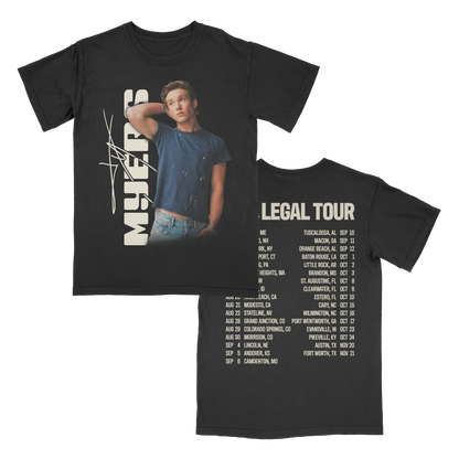 Black Photo Legal Tour Tee (Pre-Order)