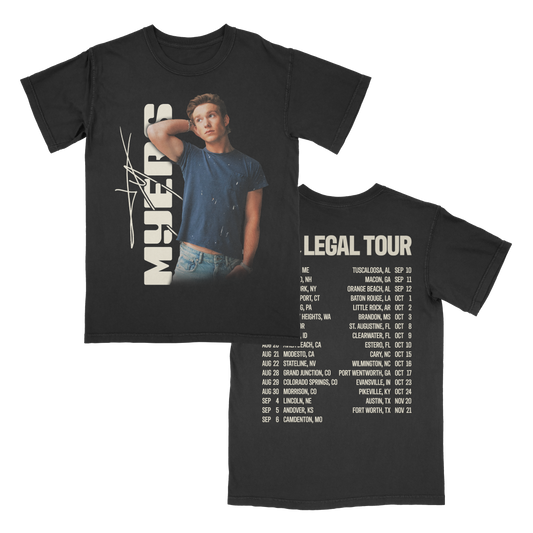 Black Photo Legal Tour Tee (Pre-Order)