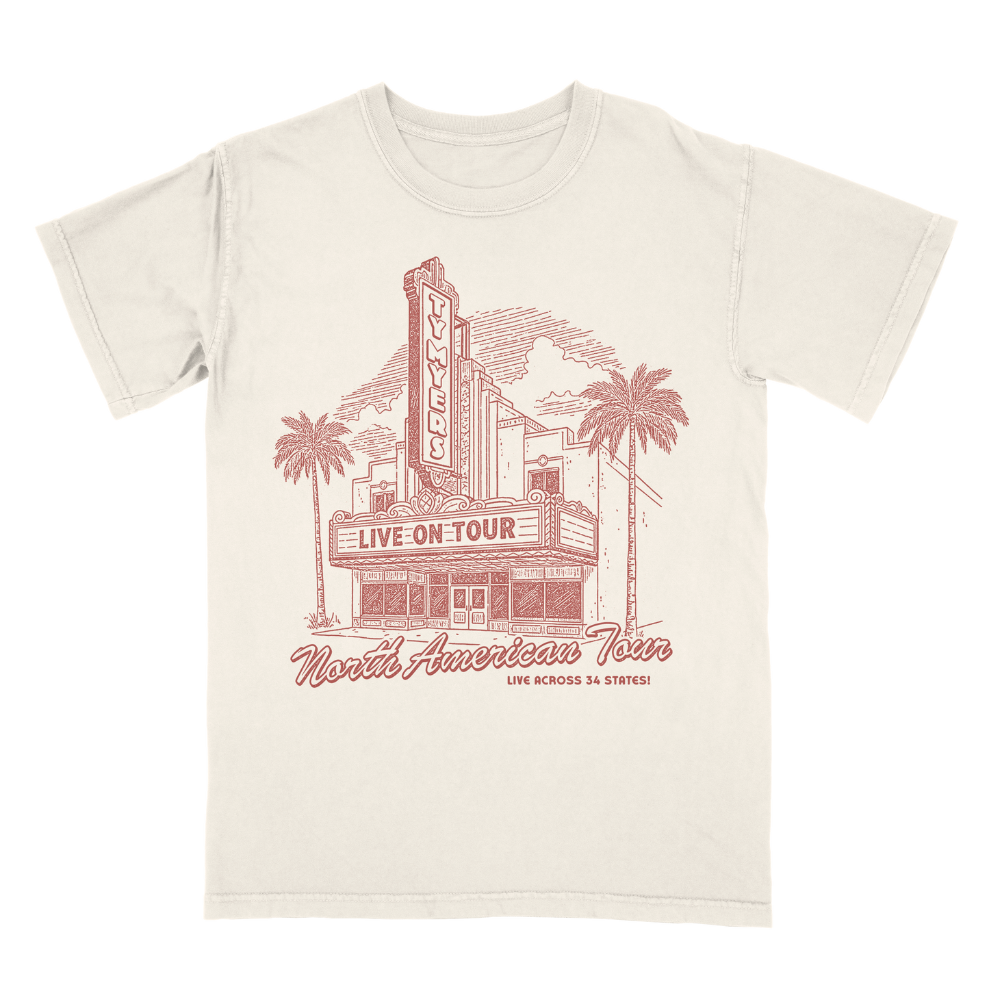 Ty Myers Live on Tour Tee