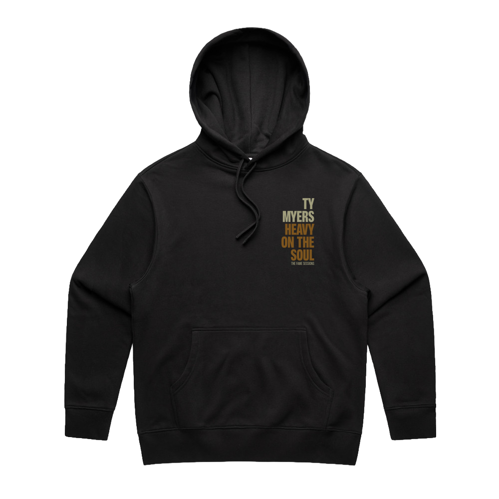 Heavy on the Soul Black Hoodie (Pre-Order)