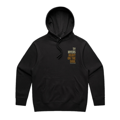 Heavy on the Soul Black Hoodie (Pre-Order)