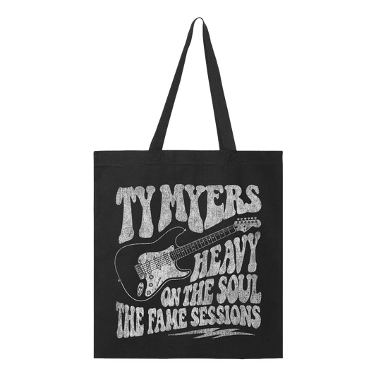 Heavy on the Soul Black Tote Bag (Pre-Order)