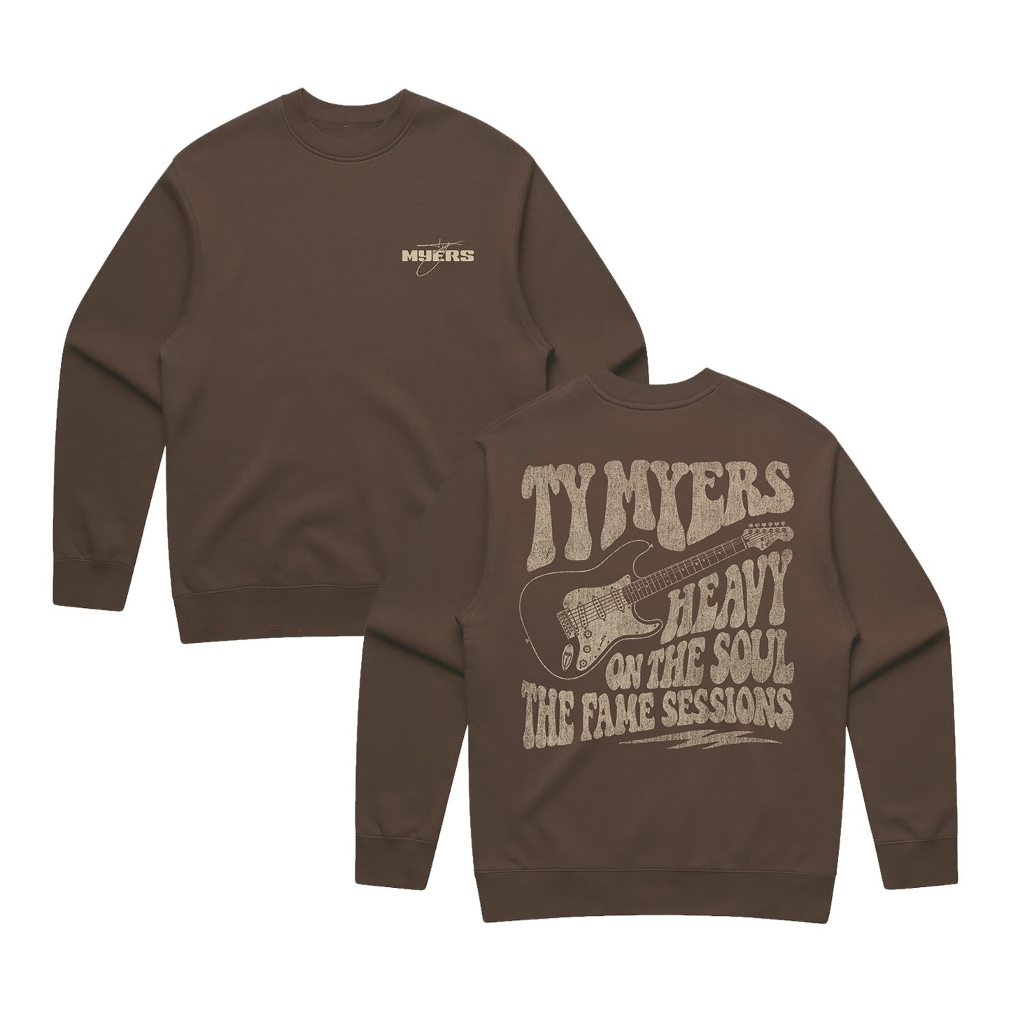 Heavy on the Soul Brown Crewneck (Pre-Order)