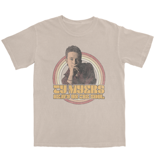 Heavy on the Soul Tan Photo Tee (Pre-Order)