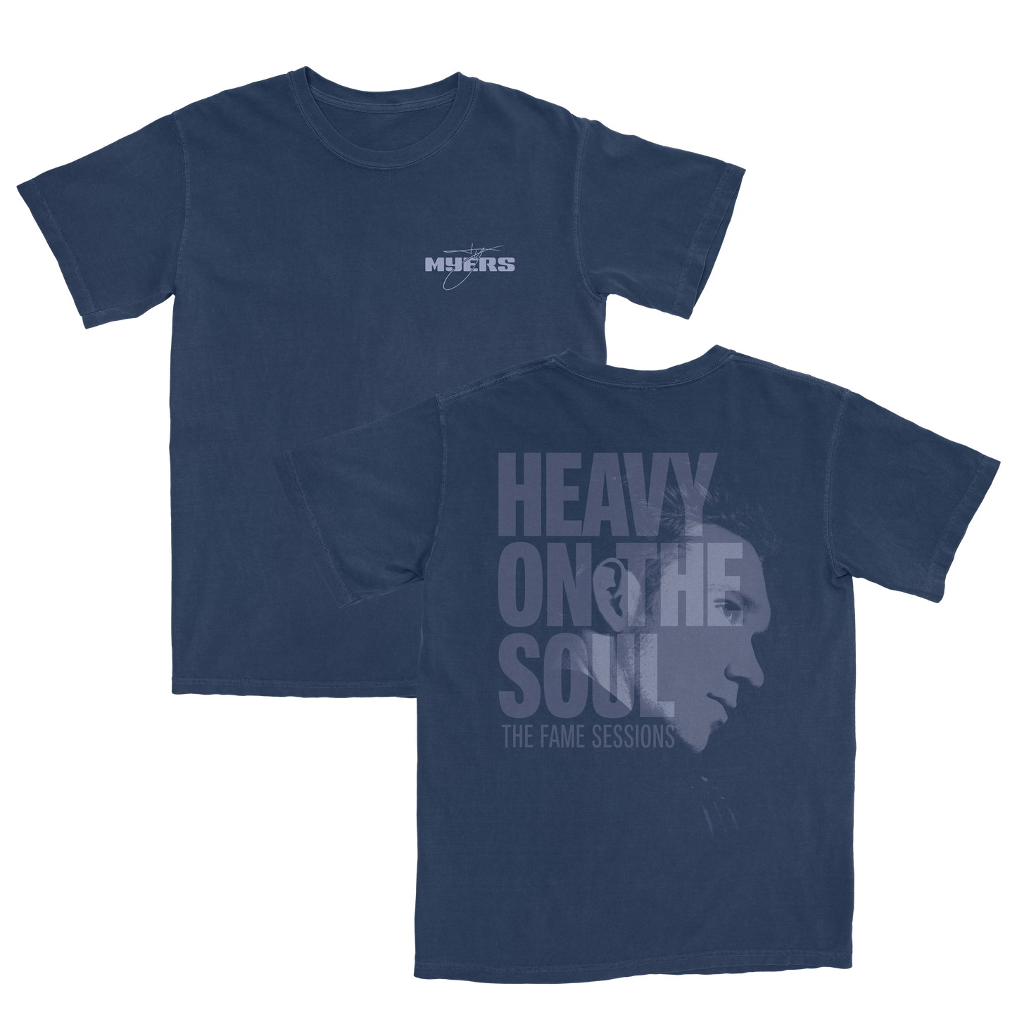 Heavy on the Soul Navy Tee (Pre-Order)